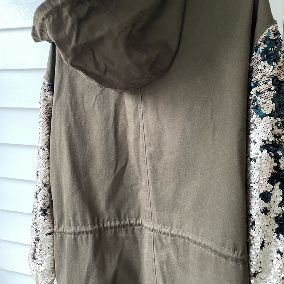 Zara sequin coat - Picture 2 of 3